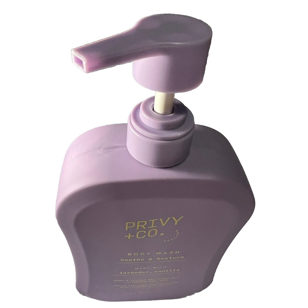 Privy + Co Body Wash Made With Lavender, Vanilla 33.8 Fl Oz Hydrates & Nurishes - Picture 6 of 6